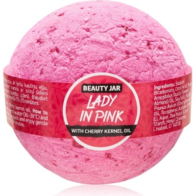 Beauty Jar Lady In Pink šumivá bomba do kúpeľa 150 g