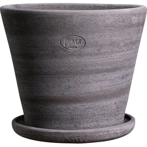 Bergs Potter Саксия Julie Rustic с поставка 45 см сива (JG45S)