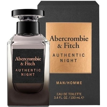 Abercrombie & Fitch Authentic Night toaletní voda pánská 100 ml