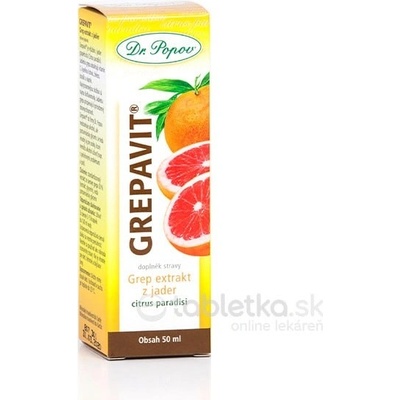 Dr. Popov Grepavit grep extrakt z jader 50 ml