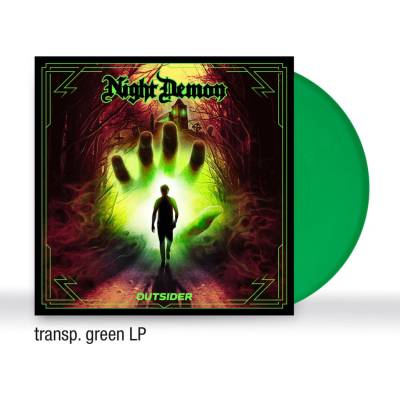 Night Demon: Outsider - Limited Coloured Transparent Green LP Edition LP
