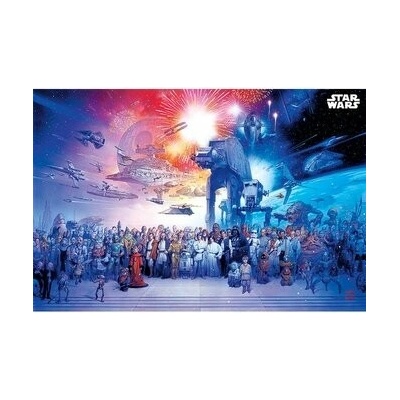 Plagát, Obraz - Star Wars - Universe, 91.5 × 61 cm