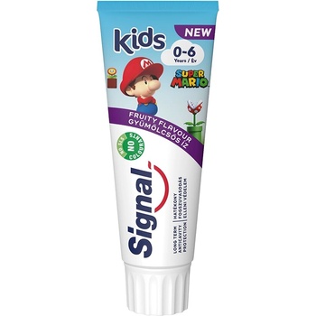 Signal Kids Super Mario Плодова паста за зъби 75 мл (64320556)