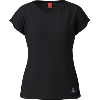 Löffler Дамско мериносово термобельо Löffler Women's Loose Shirt Merino Merino base layer - Black - размер 46 (EU) (115-1198-1617)