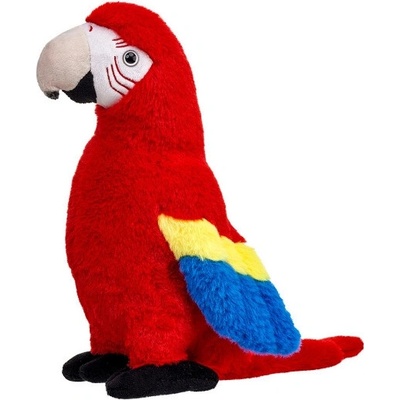 Beppe Maskot papouška ara červený 28 cm