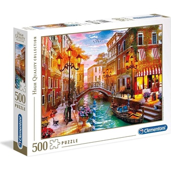 Clementoni Пъзел 500 части Венеция Sunset over Venice Клементони Clementoni 35063