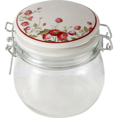 Boltze Home Dekorativní kuchyňská dóza s dekorativním víkem EMILY 450ml