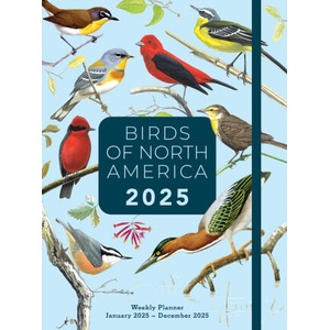 Birds of North America 2025 Weekly Planner | Editors of Rock Point (2024)