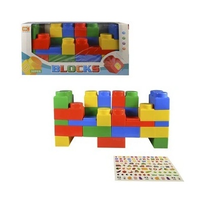 MaDe Kostky 32 ks barevné