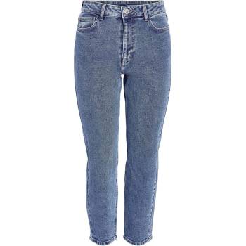 NOISY MAY Дънки Noisy may Moni Straight Fit Az358Mb high waist jeans - Blue