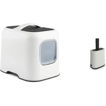 Rotho Бял комплект котешка тоалетна и лопатка Biala - Rotho (Rotho set 5)