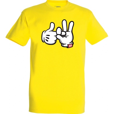 Koza Bobkov tričko Disney hands lemon