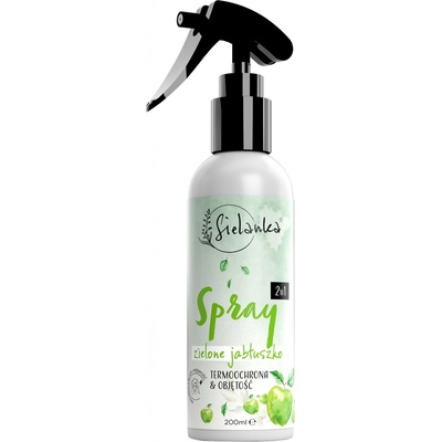 Sielanka Zelené Jablko sprej 2v1 termoochrana a objem, 200 ml