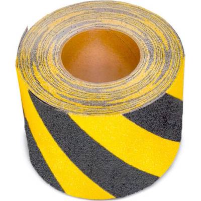 M2 Protišmyková páska tvarovatelná 150 mm x 18,3 m černožltá