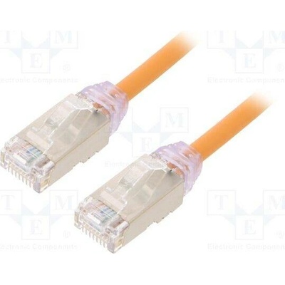 Panduit STP28X5MOR Patch F/UTP Cat 6a RJ45 vidlice z obou stran drát Cu 5m