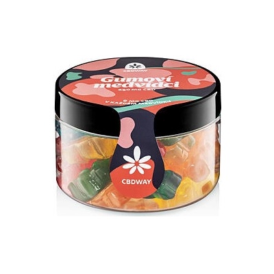 CBD WAY Gumoví medvídci 250 mg 100 g