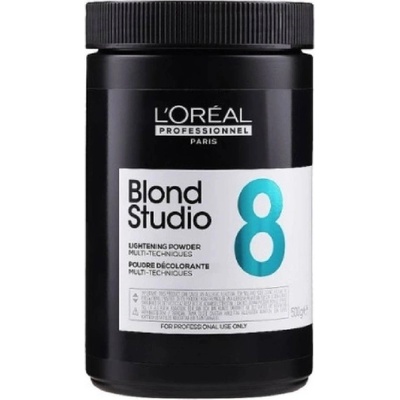 L'Oréal Professionnel Blond Studio 8 Multi-Techniques odbarvovací prášek 500 g