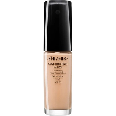 Shiseido Synchro Skin Glow Luminizing Fluid Foundation SPF20 озаряващ фон дьо тен за жени 30 мл