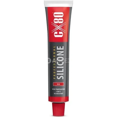 CX80 Silikón vysokoteplotný odolný až do 380°C červený 80ml