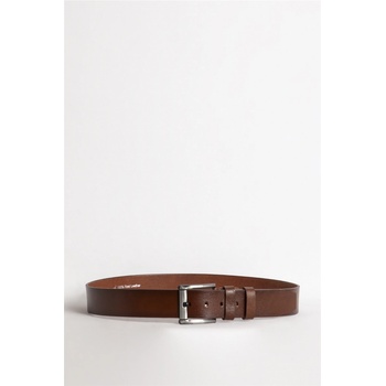 Jacket Club Dericlub Мъжки колан от естествена кожа 504 - Таба #365478 (365478_Тъмно кафяв)