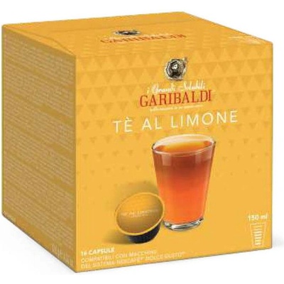 Garibaldi Te Al Limone 16 бр капсули съвместими с Dolce Gusto