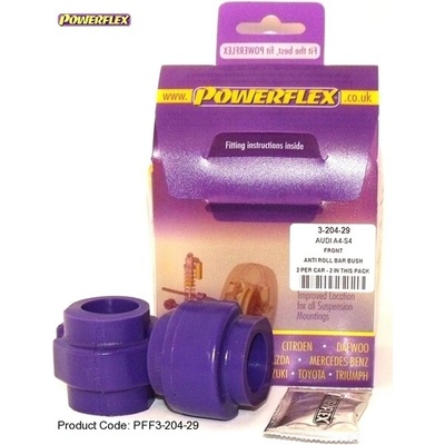 Powerflex Silentbloky Škoda Superb (02-08) Front Anti Roll Bar Bush 29mm (4)
