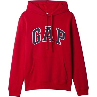 GAP V-FRCH HERITAGE Logo mikina červená