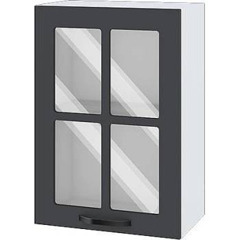 ИРИМ Горен кухненски шкаф Сити БФ-Карбон мат-11-118 50 см