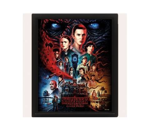 Stranger Things Vecna – 3D obraz