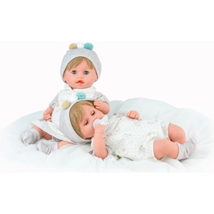 Marina & Pau кукла Mini Reborn Mellizos 35cm (3160)