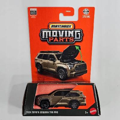 Matchbox MOVING PARTS 2024 TOYOTA SEQUOIA TRD PRO