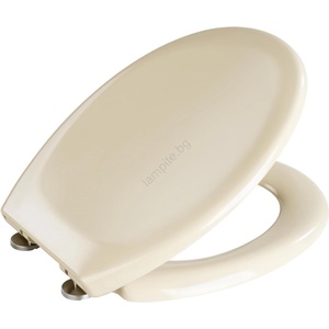 WENKO 18760100-WC тоалетно седало OTTANA 37, 5x44, 5 cm бежово/сребристо (WE0610)