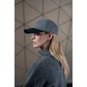  Дамска бейзболна шапка HatYou CP4020, Черен/Бял