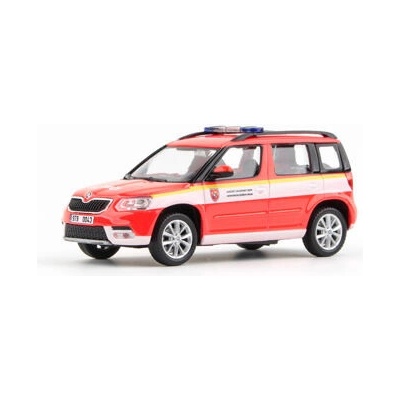 Abrex Škoda Yeti FL (2013) 1:43 - HZS Moravskosliezskeho Kraja