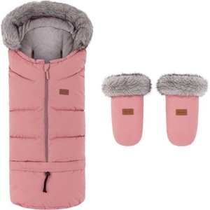 PETITEMARS PETITE&MARS Комплект зимен чувал Arctic 4в1 + ръкавици за количка Fjora Old Rose (VP-F197761)