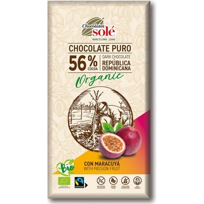Solé Bio hořká s marakujou 100 g