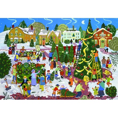 Alipson Puzzle - Puzzle Christmas Tree Festival - 1 000 piese