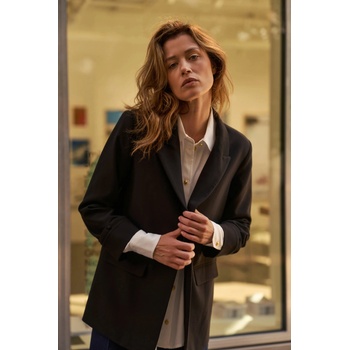 Moodo Гладко черно сако Moodo Moodo | Cheren | ЖЕНИ | XXL