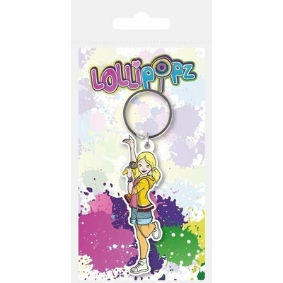 Přívěsek na klíče Epee Lollipopz gumová žlutá