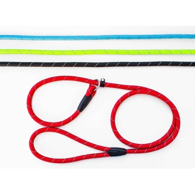 Miazoo Миазоо Ексклузив - Повод -удавник за кучета въже, светлоотразителни нишки ф12мм/150см зелен