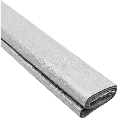 Krepový papier JUNIOR - strieborný 31