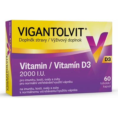Vigantolvit D3 2000 IU 60 ks