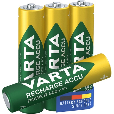 Varta Power AAA 800 mAh 4ks 56703101404 – Zboží Živě