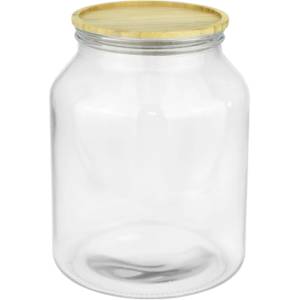 Horecano TOP-Буркан за съхранение с бамбуков капак 3000ml (82800-21) (0132169)