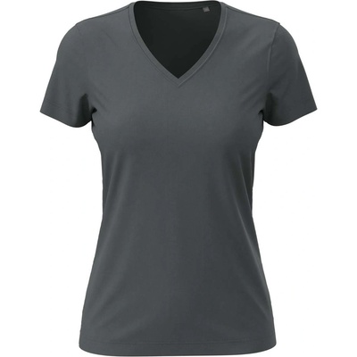 Stedman classic-t v-neck st2700 / Дамска тениска с v-образно деколте - шистово сива xs (st2700slgxs)