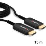 Lindy HDMI Ultra High Speed хибриден 8K60 кабел с оптично влакно, 15 м, Lindy 38381 (38381)
