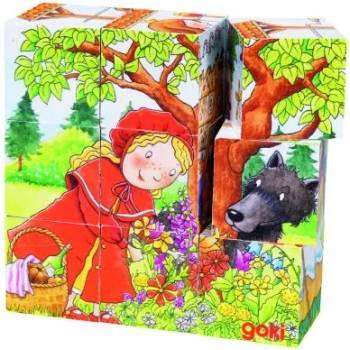 Goki - Детски дървени кубчета - Приказка (57542)