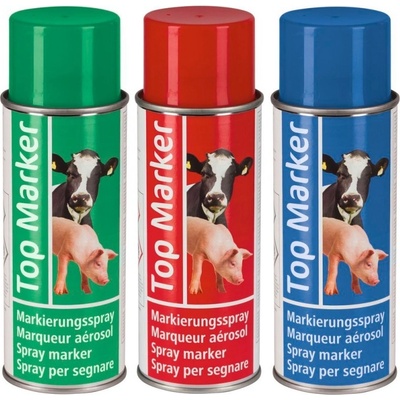 Kerbl Sprej značkovací Top Marker 500 ml červená