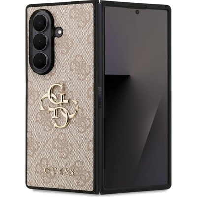 GUESS Гръб Guess PU 4G Metal Logo Case за Samsung Galaxy Z Fold 7 - розов