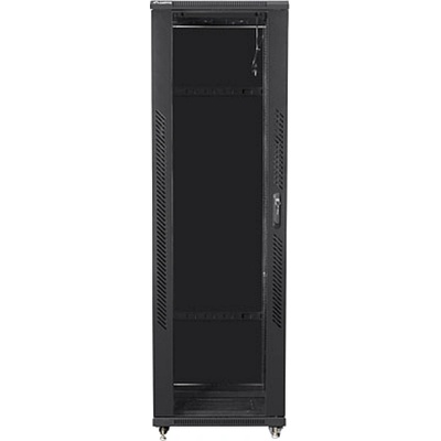 Lanberg rack cabinet 19" free-standing 42U / 800x800 self-assembly flat pack, black (FF01-8842-12B)